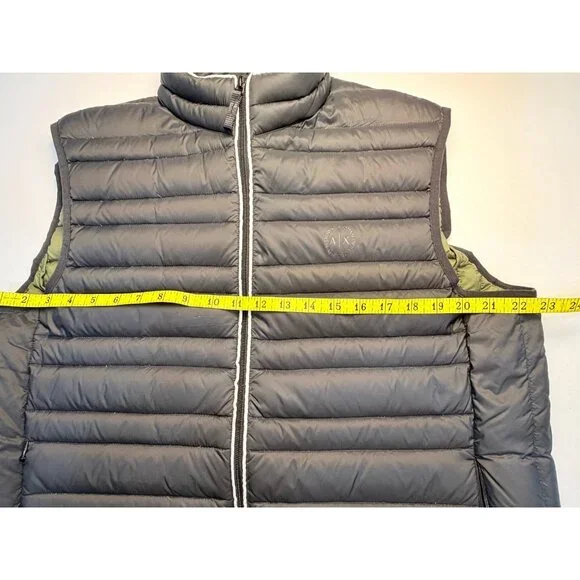 Armani Exchange Down Feathers Quilted Vest Size XL - Picture 13 of 14